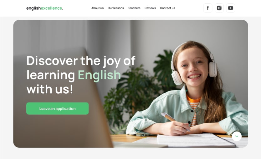 Website English School 