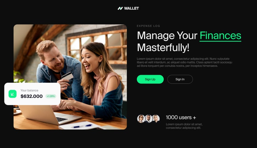  Manage your finances website 