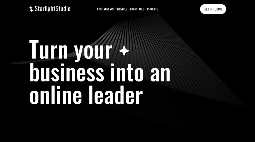 Starlight studio website